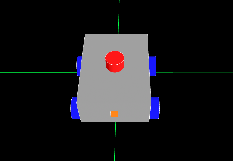 Top-down Render of Finished URDF