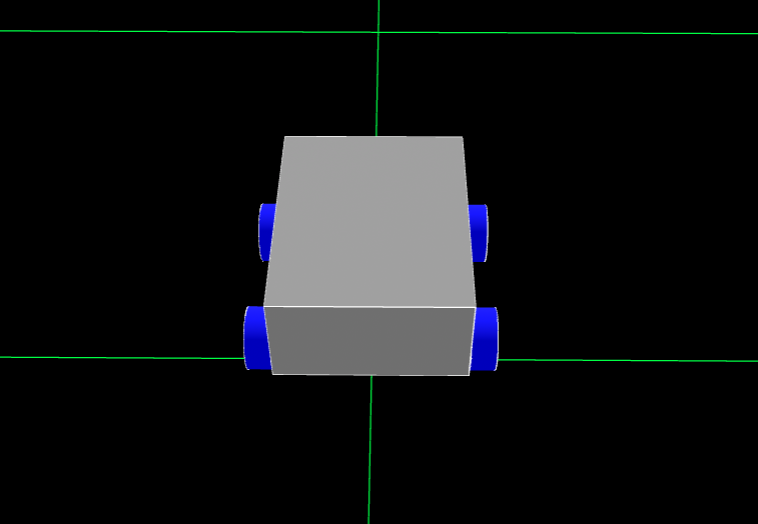 Top-down Render of Tootles with Wheels